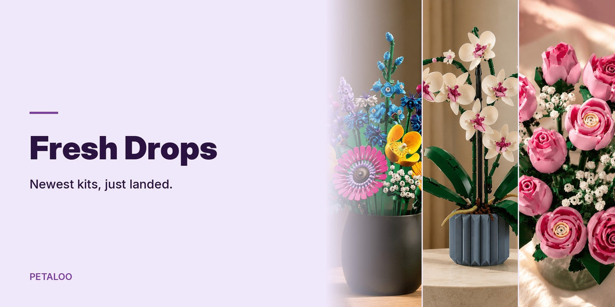 New flower building kits