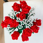 Handcrafted red rose DIY kit gift – forever bouquet – Petaloo