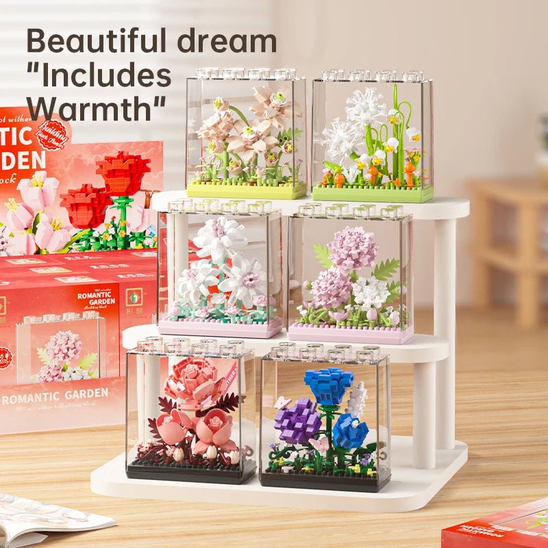 Petaloo Bloom Display Kit – eternal flower building blocks assorted styles