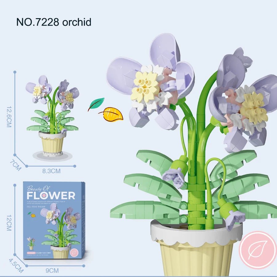 The Blooming Garden Kit™ – DIY Mini Flower Pot Building Blocks