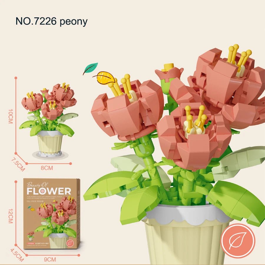 The Blooming Garden Kit™ – DIY Mini Flower Pot Building Blocks