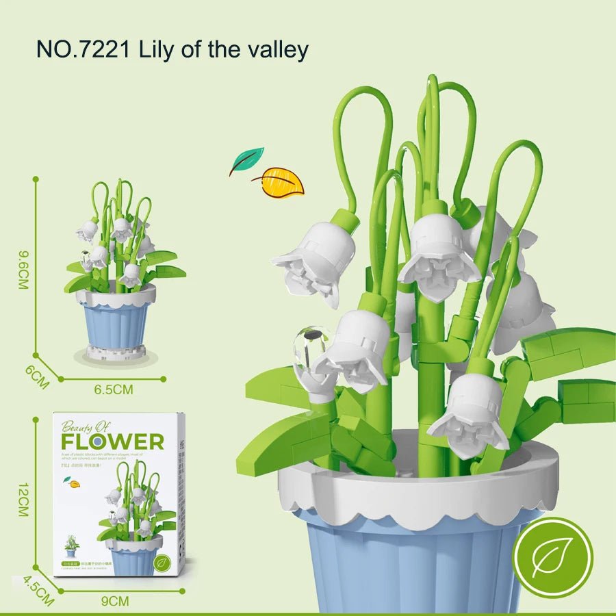 The Blooming Garden Kit™ – DIY Mini Flower Pot Building Blocks