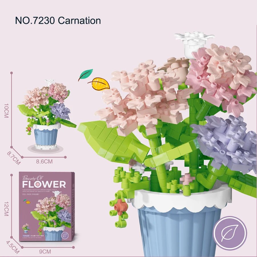 The Blooming Garden Kit™ – DIY Mini Flower Pot Building Blocks