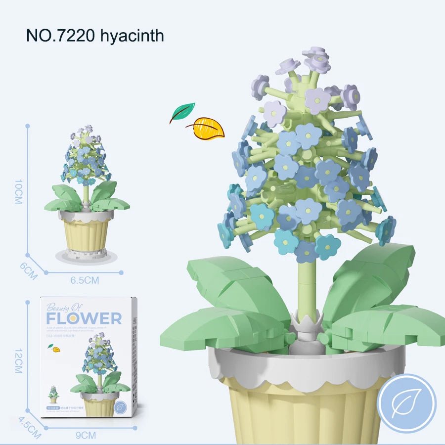 The Blooming Garden Kit™ – DIY Mini Flower Pot Building Blocks