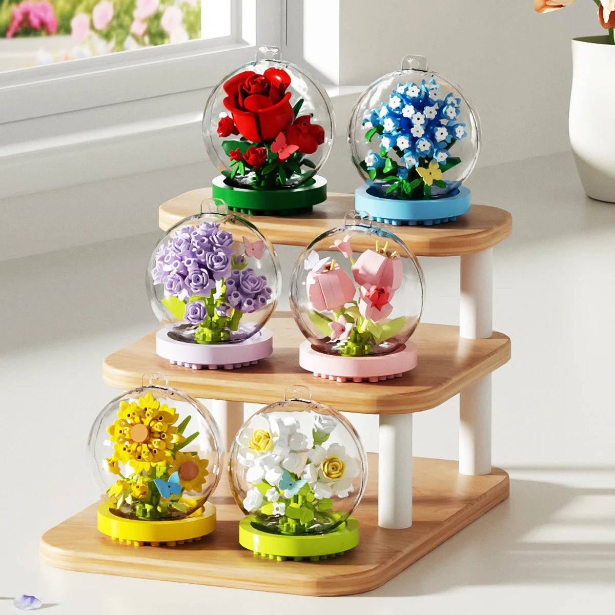 Crystal bouquet kit gift box - Petaloo