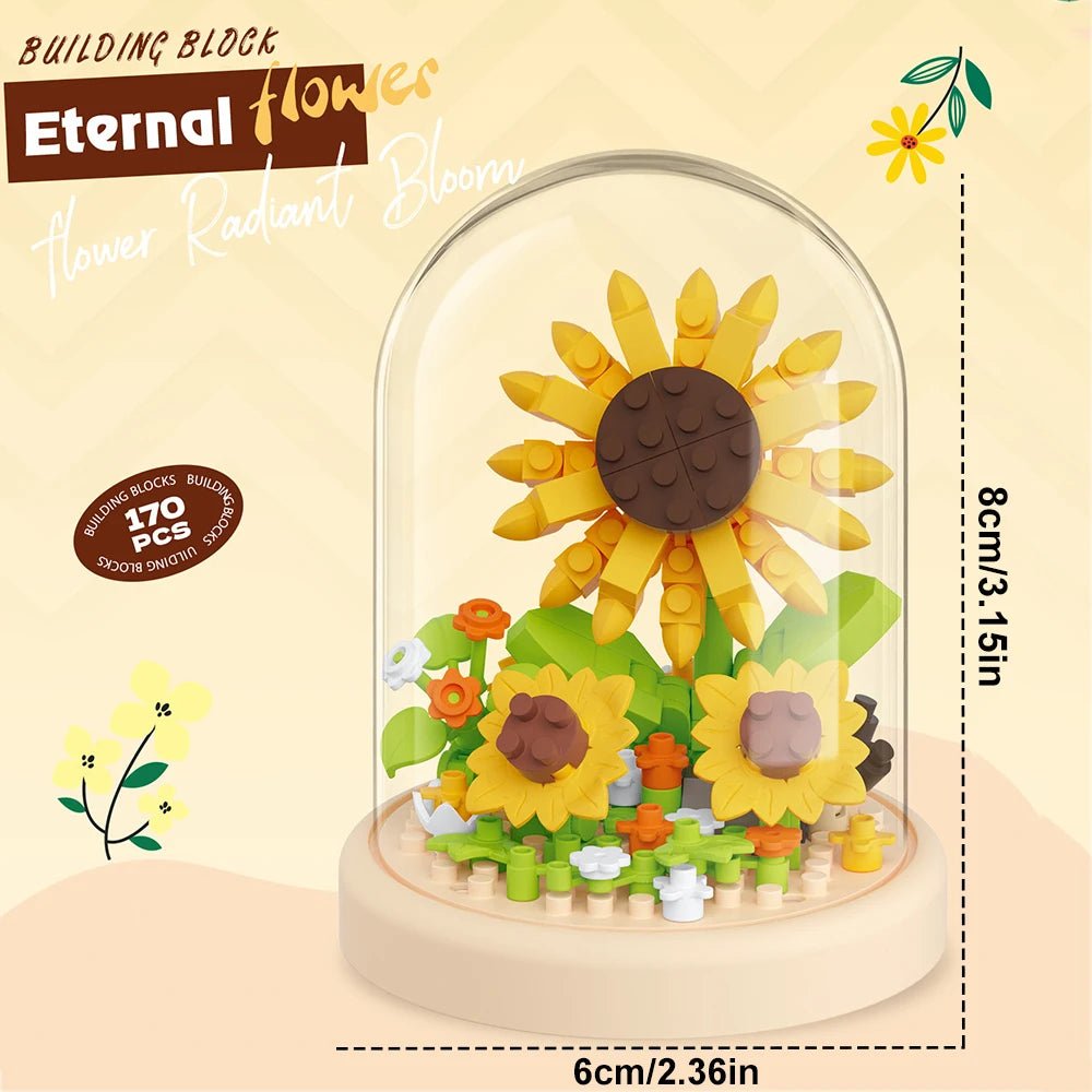 The Eternal Bonsai Kit™ – DIY Mini Flower Building Blocks