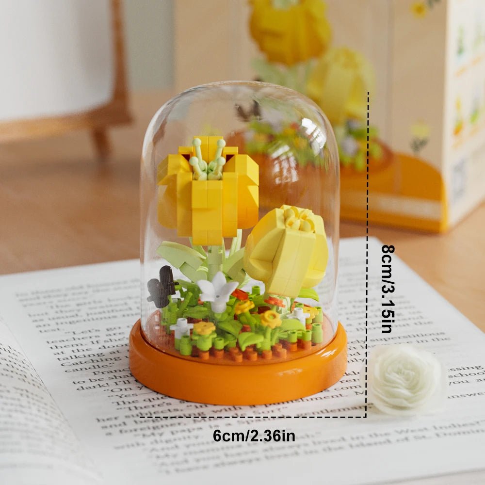 The Eternal Bonsai Kit™ – DIY Mini Flower Building Blocks