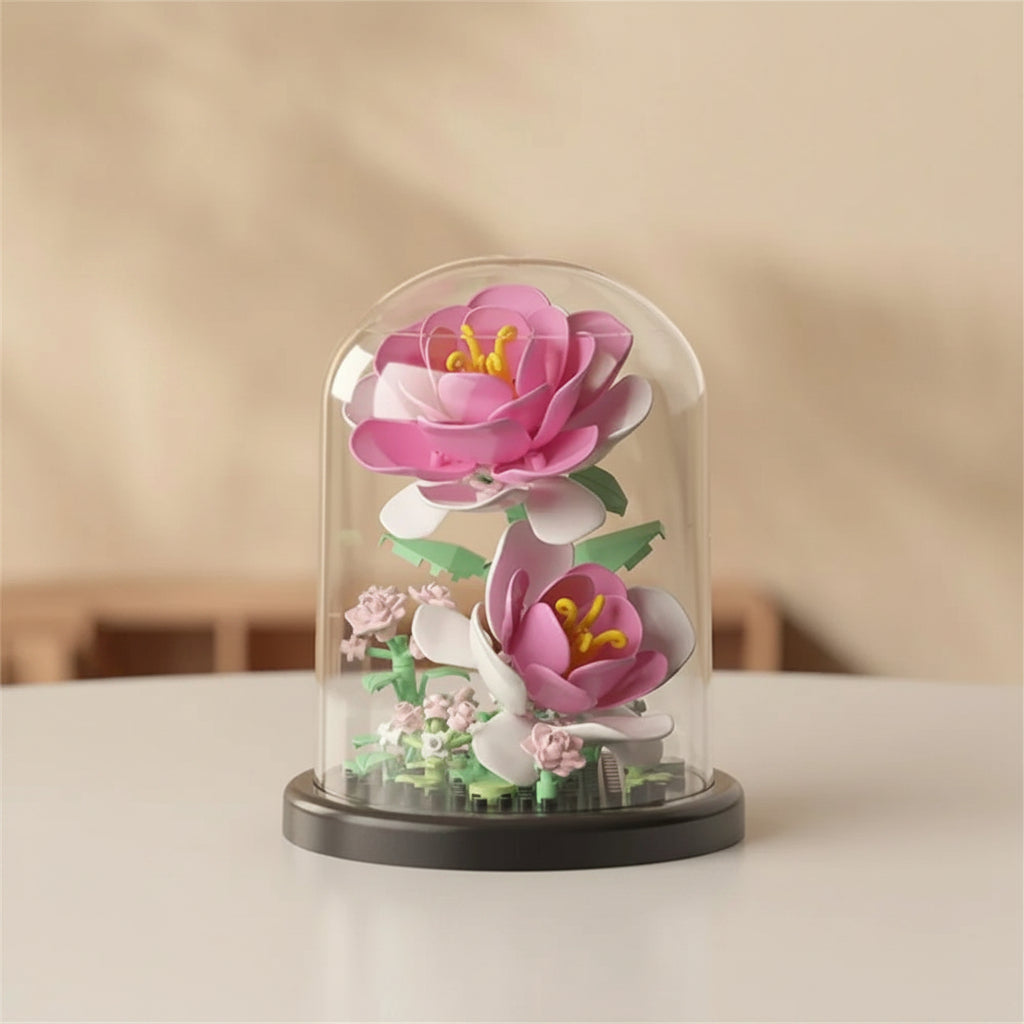 Forever Flower Kit assembled display – Petaloo DIY gift