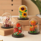 Petaloo Forever Flower Kit – assorted mini flower bouquet building blocks