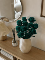 Green Rose Bouquet Kit – rare green rose bouquet building set gift by Petaloo