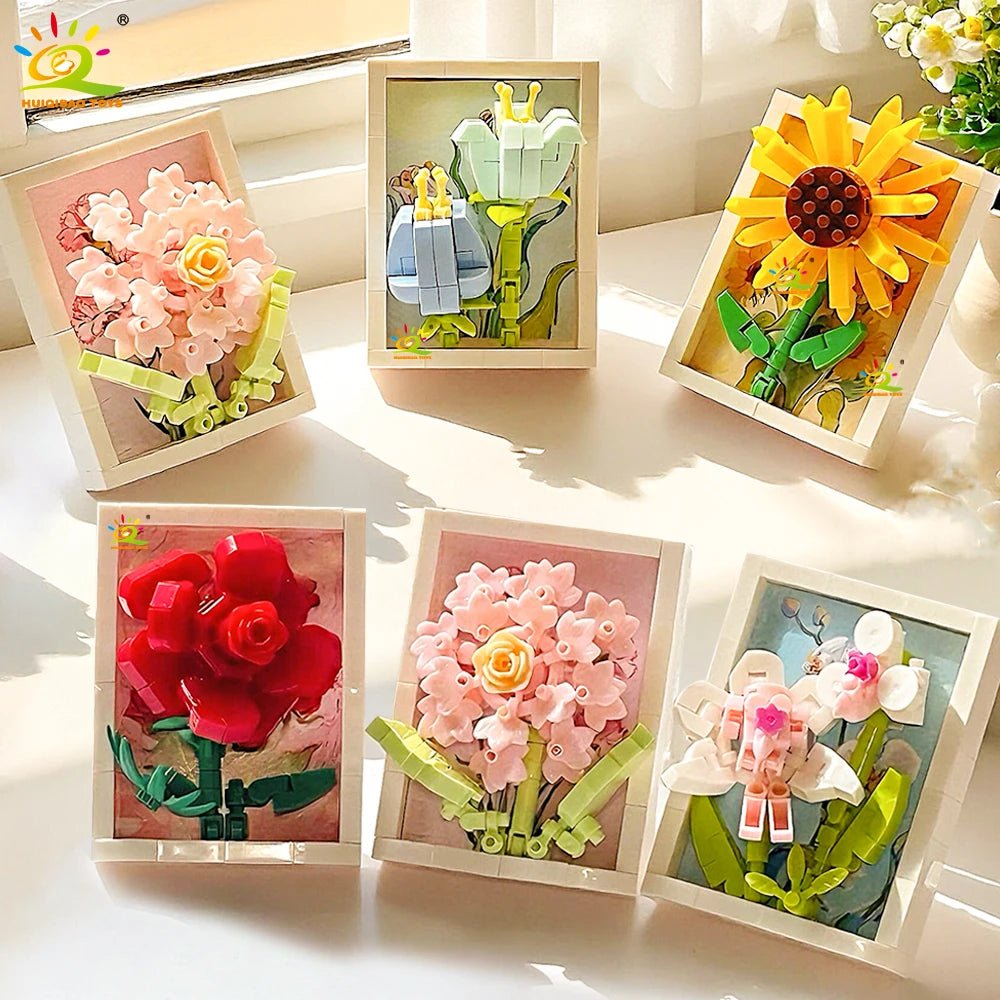 Potted Garden Kit building blocks close-up - Petaloo